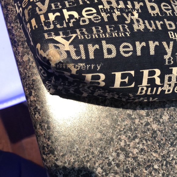 Burberry Material Shoulder Bag - Picture 2 of 7